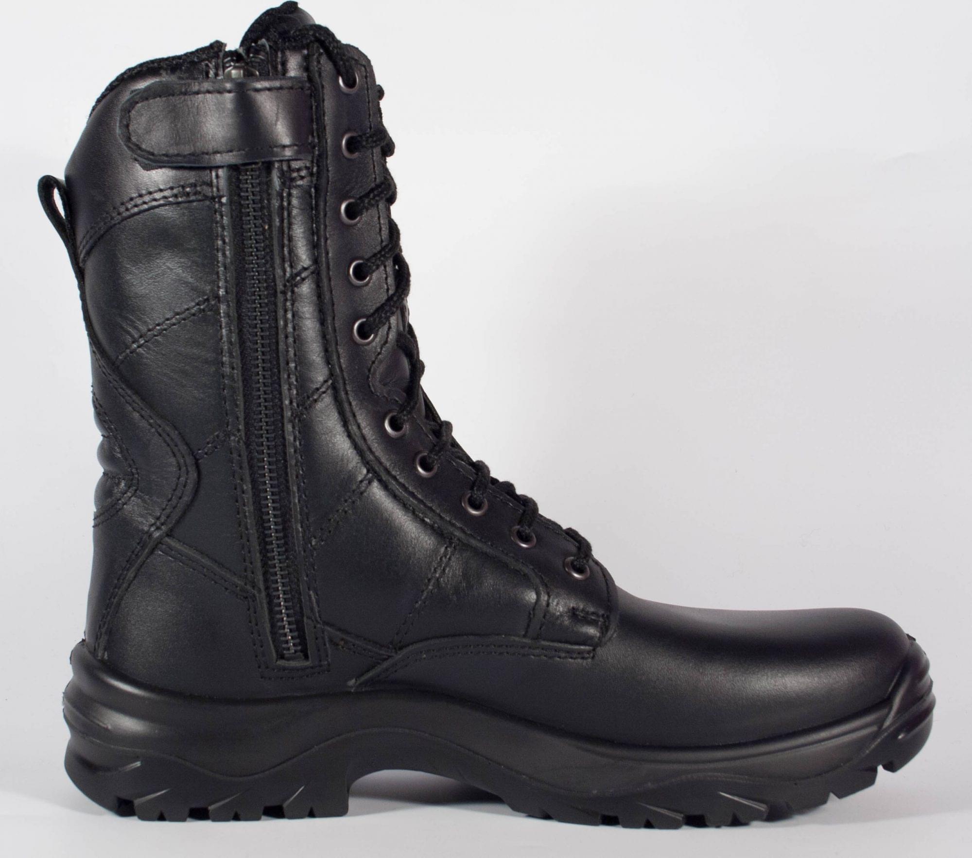 Bocanci  pompieri, smurd cu fermoar model 329PF negru