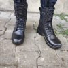 Bocanci pompieri ,jandarmi cu fermoar de vara model 329 KOMBAT